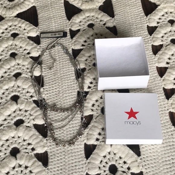 Ann Taylor NWT Ann Taylor Beaded Chain Necklace - Picture 2 of 8